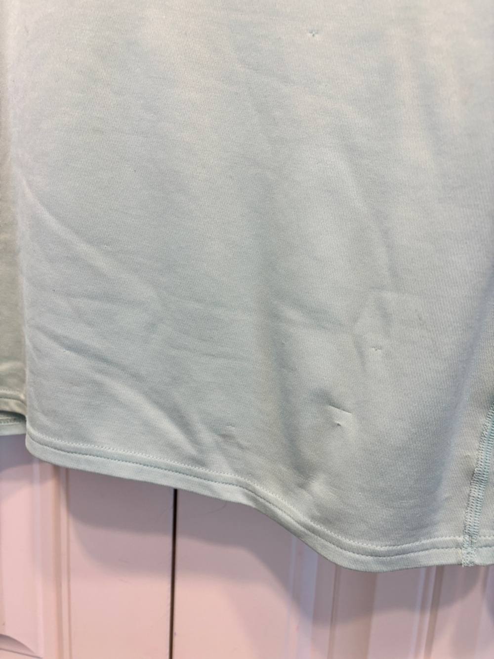 Patagonia Light Aqua Pullover Long-Sleeve Shirt with Zip Pocket - Picture 3 of 7